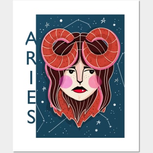 ARIES GIRL Posters and Art